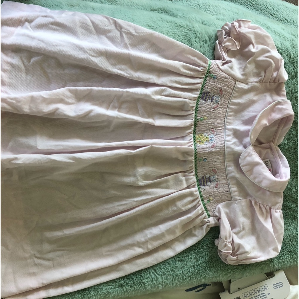 Petit Ami size 24 mons  smocked Easter dress